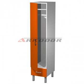 Шкаф ЛДСП AR-DK04 для одежды, одностворчатый, 1 ящик