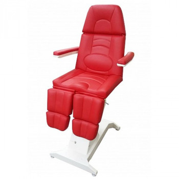 Кресло процедурное (педикюрное) с электроприводом ФП-2, с газлифтами на подножках, с ножной педалью управления