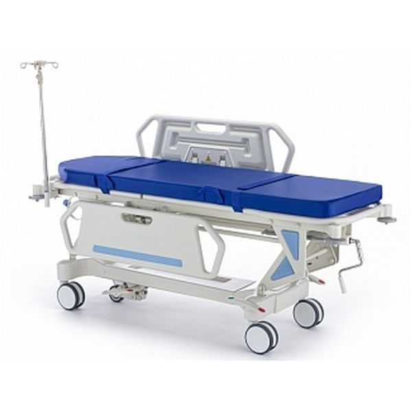Тележка-каталка механическая для транспортировки пациентов «Медицинофф» E-3(p)